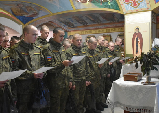 Более 50 военнослужащих полигона Капустин Яр приняли православие в день Крещения Господня