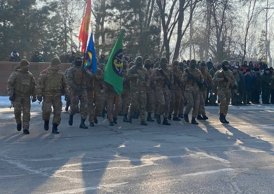 Российские военнослужащие в Киргизии приняли участие в марафоне, который посвящен снятию блокады Ленинграда