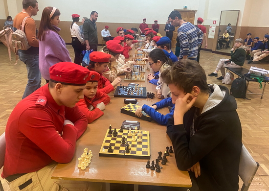 В Ростове-на-Дону состоялся юнармейский кубок области по шахматам и шашкам