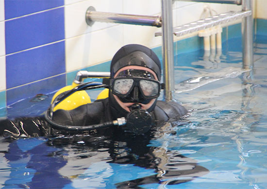 Военнослужащие отряда ПДСС КФл выполнили специальные задачи с подводным оружием