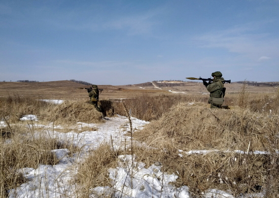 Мотострелки ЮВО на Ставрополье проходят специальную подготовку с применением гранатометов