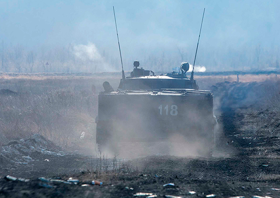 Мотострелки ЮВО уничтожили опорные пункты «противника» в Северной Осетии
