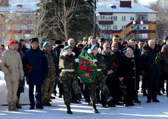 На Сахалине почтили память воинов, погибших при исполнении служебного долга за пределами Отечества