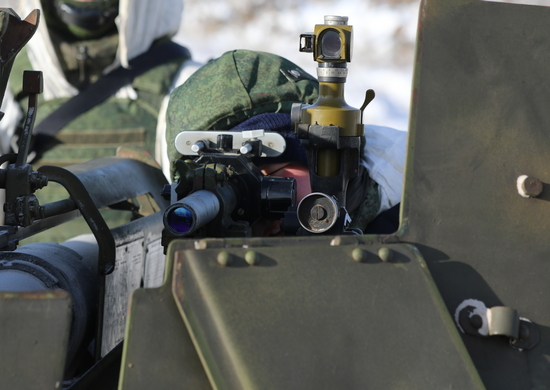 В артиллерийском соединении ВВО в Республике Бурятия состоялась тренировка по управлению огнем