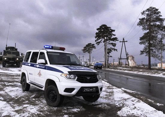 В Приамурье сотрудники ВАИ Восточного военного округа усилили контроль за безопасностью дорожного движения военного транспорта