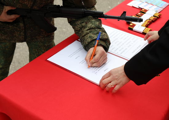 Более 80 воспитанников кадетского корпуса приняли в кадеты в Республике Дагестан
