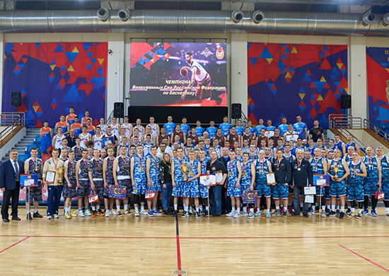 Команда ВА ВКО (Тверь) стала победителем чемпионата ВС РФ по баскетболу