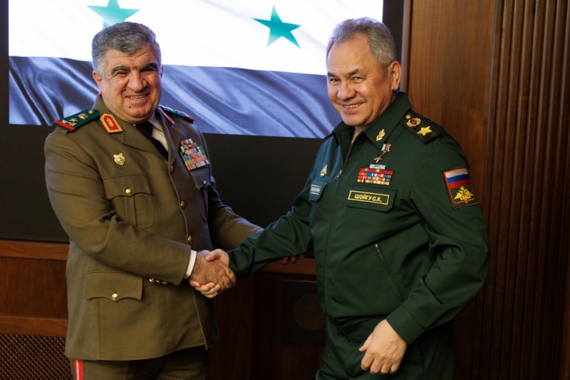 Министр обороны Российской Федерации провел переговоры с сирийским коллегой