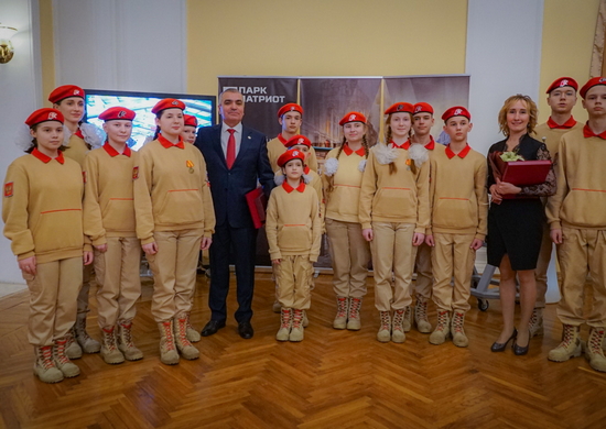 Парк «Патриот» был удостоен премии Минобороны России в области культуры и искусства