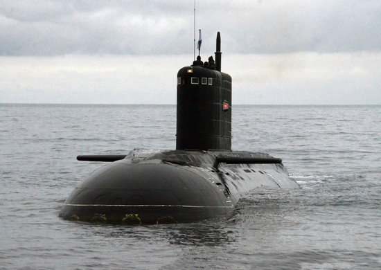 Подводные лодки Черноморского флота провели торпедные стрельбы в море в ходе учения
