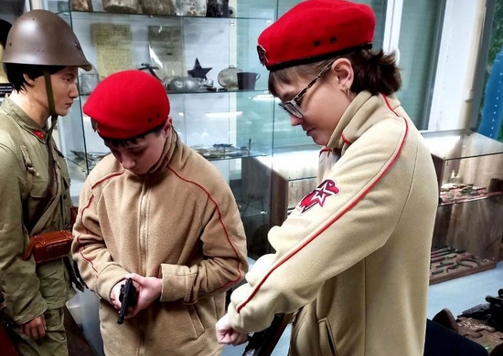 Сахалинские юнармейцы посетили музей регионального отделения «Поискового движения России»