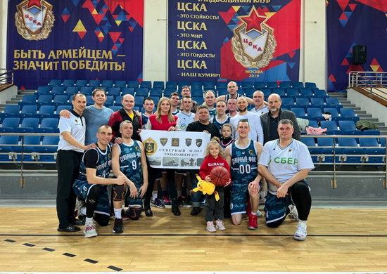 Сборная Северного флота заняла лидирующую позицию в своей группе на чемпионате Вооруженных сил России по баскетболу