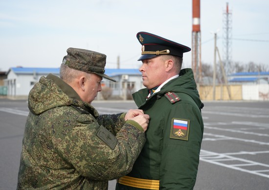 Соединение РЭБ ЮВО в Ростовской области отметило 65-летний юбилей образования воинской части