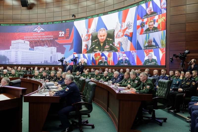В Москве прошло заседание Коллегии Министерства обороны Российской Федерации