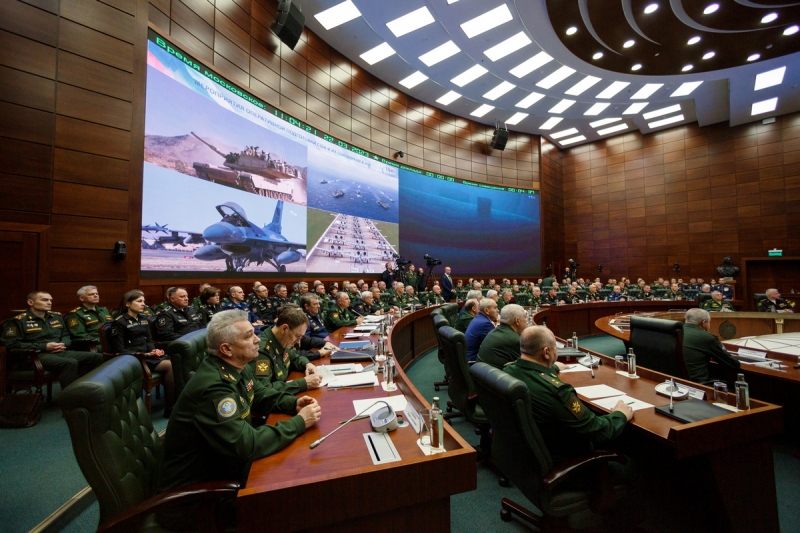 В Москве прошло заседание Коллегии Министерства обороны Российской Федерации