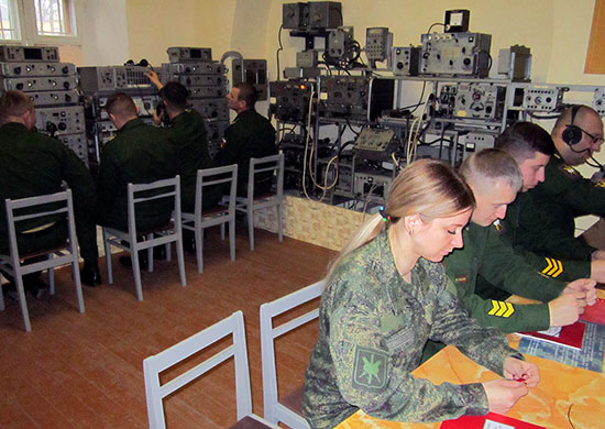 В Оперативной группе российских войск в Приднестровье проведено теоретическое занятие со связистами
