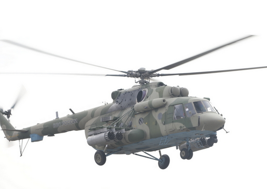 Вертолетчики ЦВО выполнили полеты с применением приборов ночного видения в горах Тувы