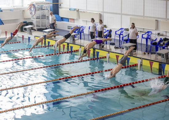 Воспитанники Тюменского президентского кадетского училища победили  на областных соревнованиях по плаванью