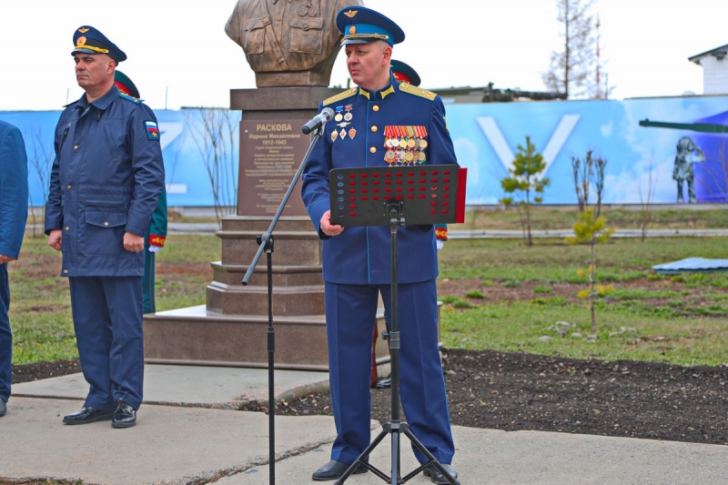 Командование авиационного объединения ЦВО приняло участие в мероприятии в честь 80-й годовщины контрразведки