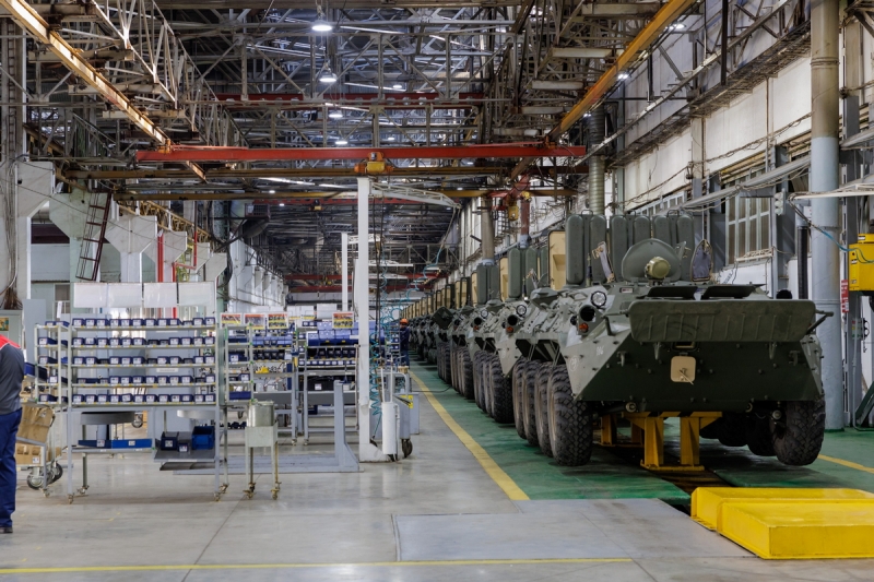 Министр обороны РФ проверил ход выполнения гособоронзаказа на Арзамасском машиностроительном заводе в Нижегородской области