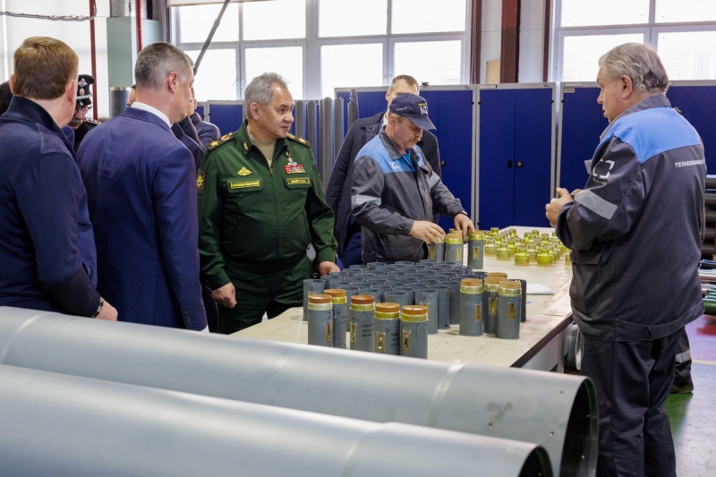 Министр обороны России проверил выполнение гособоронзаказа в Тульской области