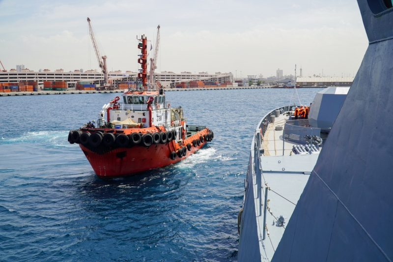 Отряд кораблей Северного флота прибыл в порт Джидда Королевства Саудовская Аравия