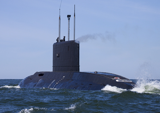 Подводная лодка «Уфа» вышла в море для отработки курсовой задачи