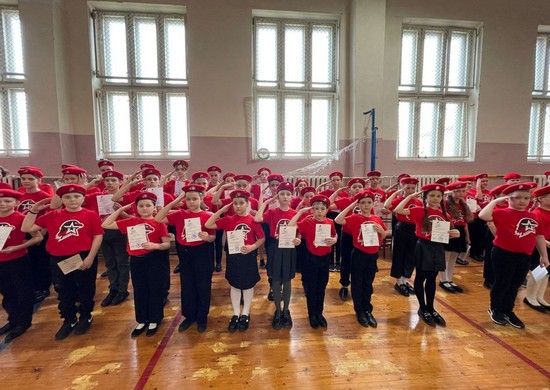 Ряды «Юнармии» в Новобатайске пополнили 113 юных патриотов