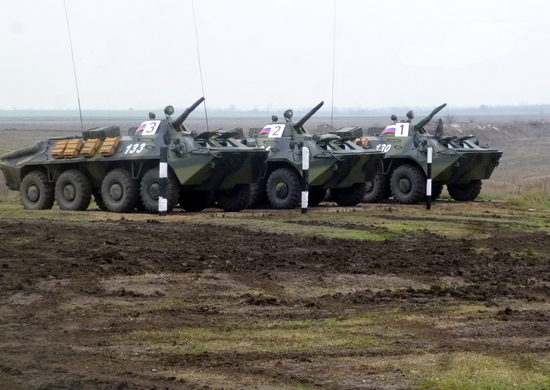 Российские военнослужащие в Приднестровье совершенствуют навыки вождения