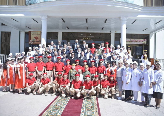 Российские военнослужащие в Таджикистане почтили память бойцов, погибших в Великой Отечественной войне