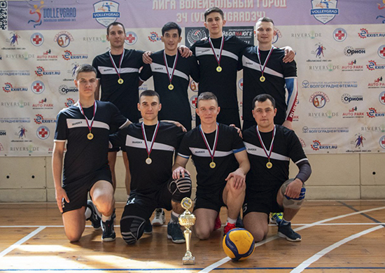 Сборная полигона Капустин Яр стала победителем чемпионата Волгоградской области по волейболу