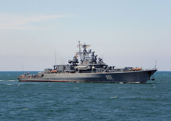 Сторожевой корабль «Ладный» Черноморского флота приступил к выполнению курсовой задачи К-2