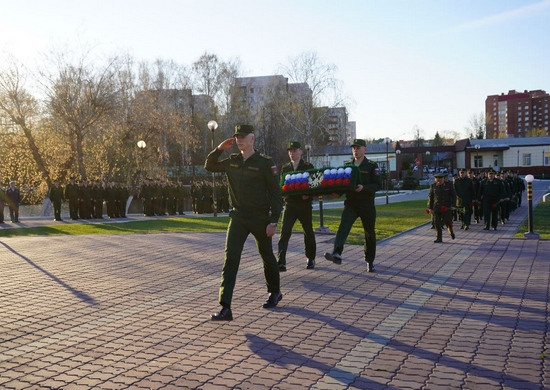 В инженерных войсках вооруженных Сил Российской Федерации проведена Всероссийская акция «Верни имя Герою»