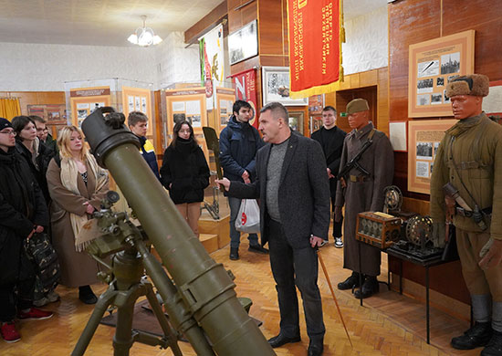 В Михайловской военной артиллерийской академии проведен день открытых дверей
