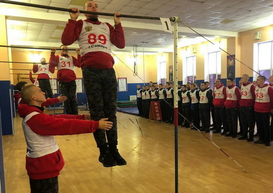 В Самарском гарнизоне завершилась проверка уровня физической подготовленности военнослужащих за первый квартал учебного года