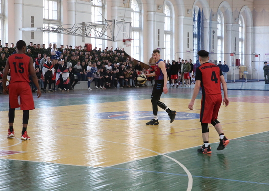 В ВКА имени Александра Можайского состоялся чемпионат по баскетболу