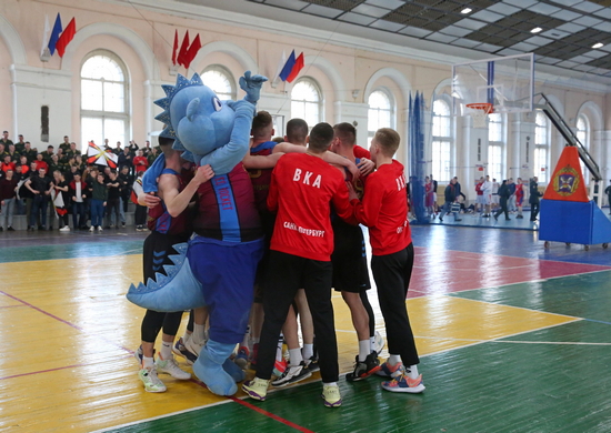 В ВКА имени Александра Можайского состоялся чемпионат по баскетболу