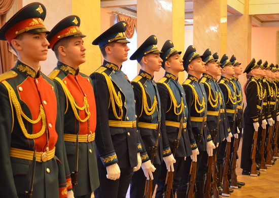 В Забайкалье личный состав роты почетного караула общевойсковой армии ВВО отметил 55-летие со дня образования подразделения