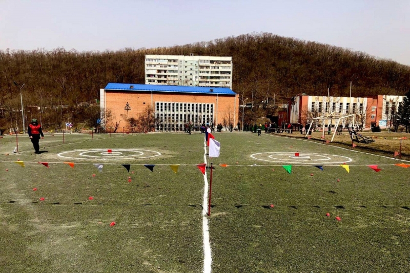 Во Владивостоке прошли соревнования по метанию гранаты на точность