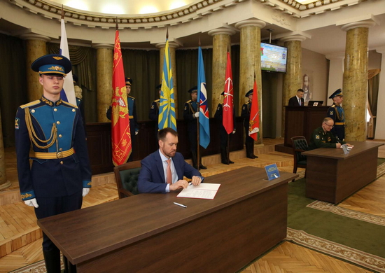 Военно-космическая академия подписала соглашение о сотрудничестве с Вологодским муниципальным округом
