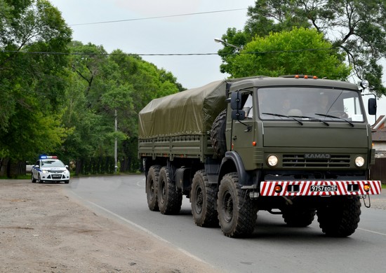 «Единый день водителя» проведен в соединениях и воинских частях Восточного военного округа