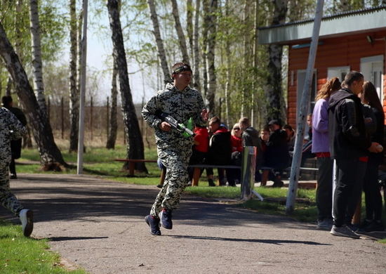 Юнармейцы из Омской области приняли участие в военно-тактической игре «Сибирский гром»