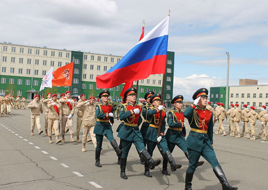 Юнармейские отряды Хакасии приняли участие во Всероссийской военно-спортивной игре «Победа»