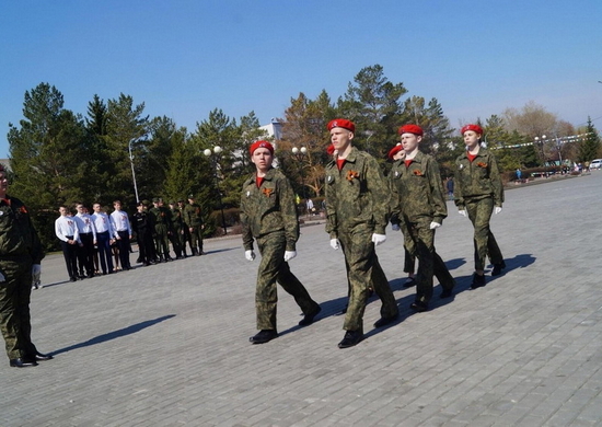 Юнармейские отряды Омской области приняли участие в турнире  «Орлята России»