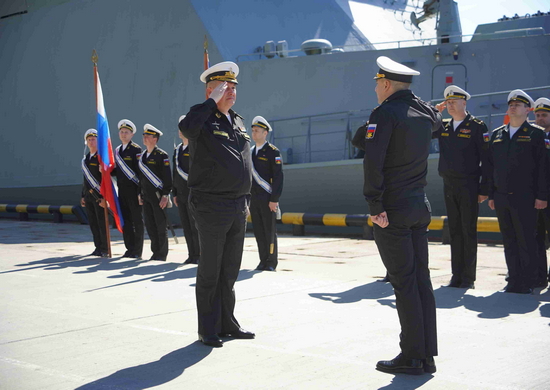 Отряд боевых кораблей Балтийского флота вернулся из дальнего похода