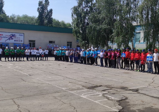 Российские военнослужащие оказывают содействие в организации турнира по пожарно-прикладному спорту в Киргизии