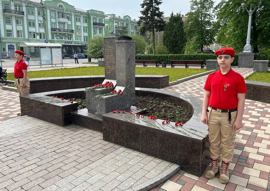 Самарские юнармейцы почтили память выпускников Соловецкой школы юнг погибших в ВОВ