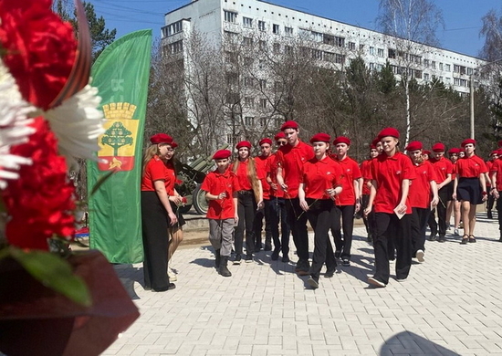 Школьники Красноярского края пополнили ряды Всероссийского военно-патриотического общественного движения «Юнармия»