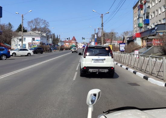 В Белогорском военном гарнизоне Восточного военного округа прошел автопробег в поддержку участников спецоперации