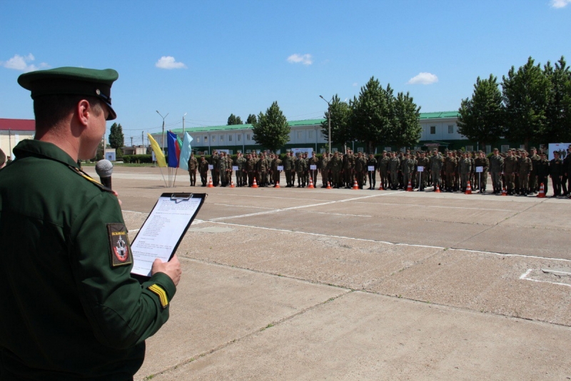 В городе Волжский состоялся очередной этап спартакиады инженерных войск ВС РФ